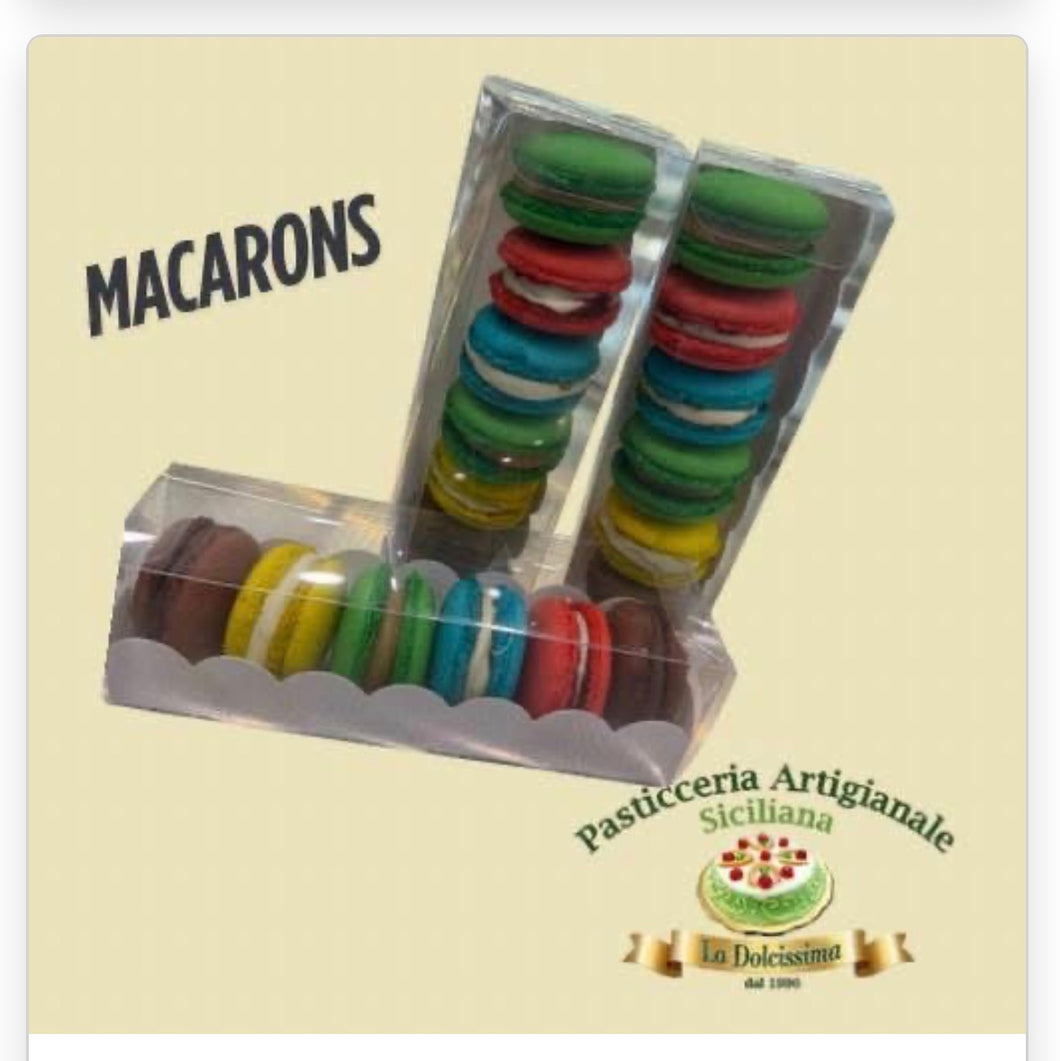 Box Macarons da 6 pezzi
