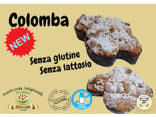 Carica l&#39;immagine nel visualizzatore di Gallery, Colomba Tradizionale 200 gr senza glutine senza lattosio
