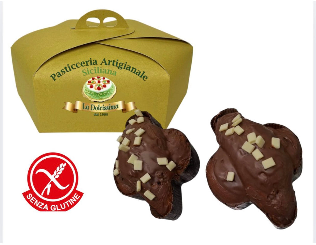 Colomba artigianale ripiena alla Nutella 200 gr SENZA GLUTINE