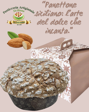Carica l&#39;immagine nel visualizzatore di Gallery, Panettone artigianale Mandarlato da 1.0Kg
